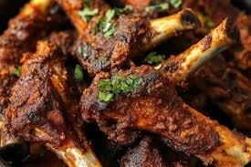 Tabak Maaz (fried lamb ribs)